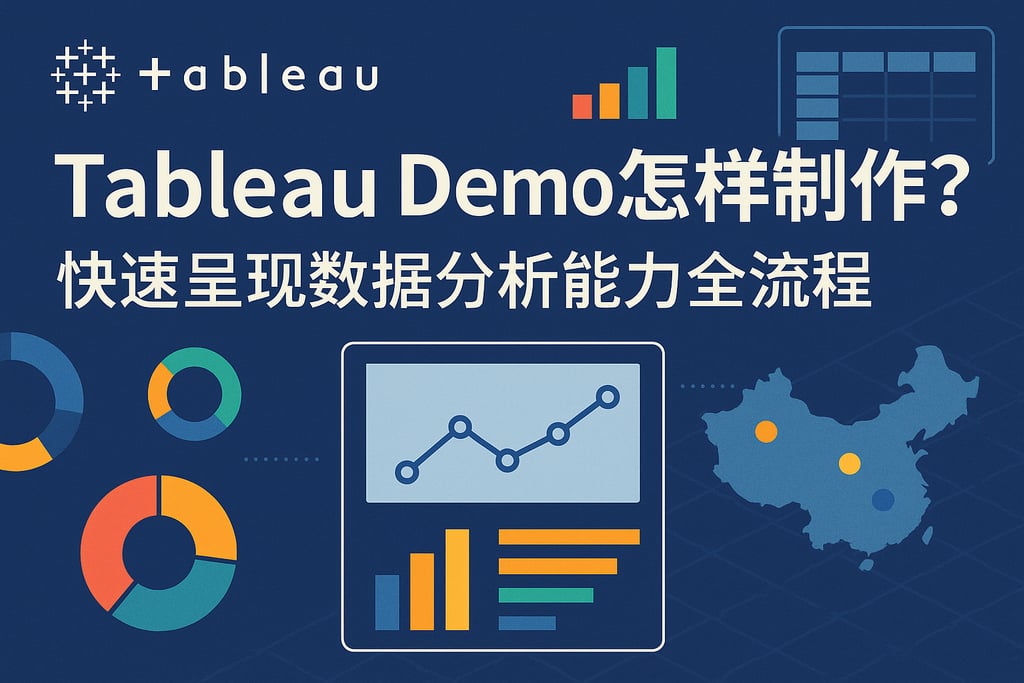 Tableau Demo怎样制作？快速呈现数据分析能力全流程
